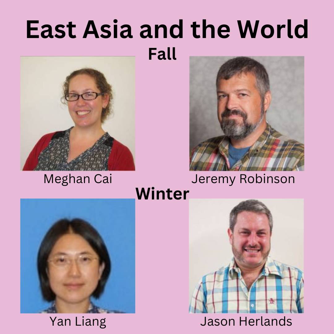 East Asia faculty photos